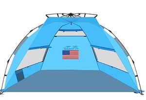lot 1635 image: Sunside Instant Pop Up Beach Tent
