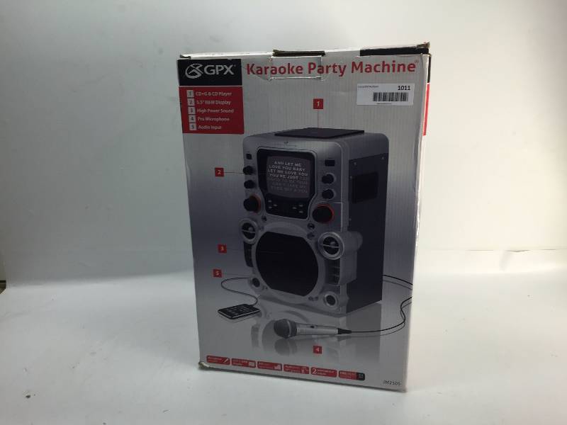 GPX Karaoke party machine (JM250S) ElectroMundo Sale! Laptops, Audio