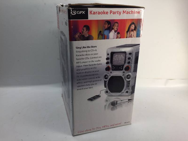 GPX Karaoke party machine (JM250S) ElectroMundo Sale! Laptops, Audio