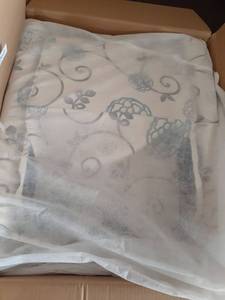 lot 1422 image: Floral Accent Chair