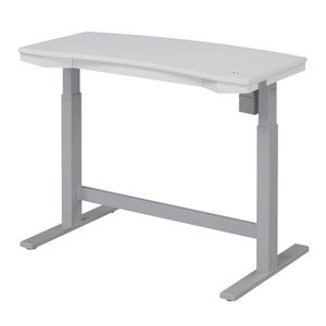 lot 1449 image: Twin Star Home Standing Desk with Charging Station
