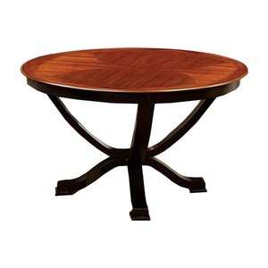 lot 1459 image: Salida Transitional Dining Table, Acacia And Black Table Only