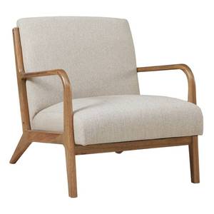 lot 4515 image: Novak Lounge Chair Cream, Accent Chair