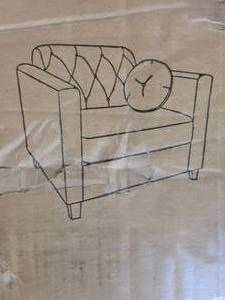 lot 4530 image: US PRIDE FURNITURE Accent Chair