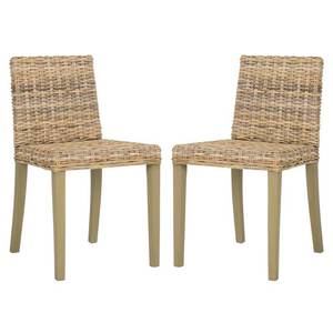lot 4539 image: Set of 2 Paolo Dining Chair Wood Gray - Safavieh