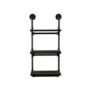 lot 5873 image: Furniture Pipeline Juneau Industrial Wall Mounted Etagere Shelf