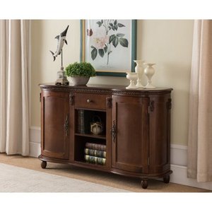 lot 5892 image: K Furniture C1299 47.5 in. Rectangle Wood Console Table