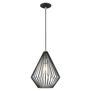 lot 5897 image: Livex Lighting Geometric 41325 Pendant Light
