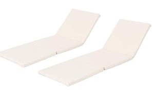 lot 1914 image: Jamaica Outdoor Water Resistant Chaise Pads