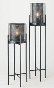lot 1947 image: LED Standing Lanterns