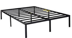 lot 4468 image: Zinus 14 Inch Classic Smartbase Mattress Foundation, Metal Platform Bed Frame