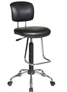 lot 5859 image: Office Star Products Pneumatic Drafting Chair
