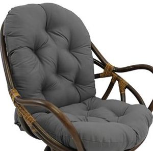 lot 5866 image: Blazing Needles 48 Swivel Rocker Cushion Only