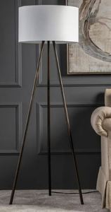 lot 5891 image: Retro Link 62 Metal Floor Lamp