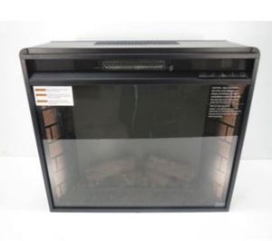 lot 5905 image: Sei 23 Wide Electric Firebox Insert W Remote Fa512300tx (insert Only)