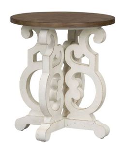 lot 4524 image: Liberty Furniture # 698-OT1020 Round End Table