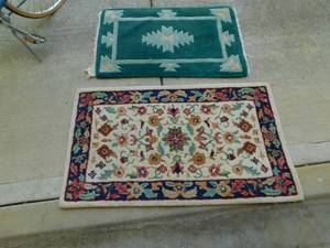 lot 8035 image: Throw Rugs (2 ea)
