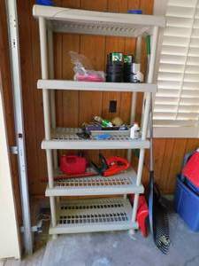 lot 8056 image: Shelving Unit & Contents