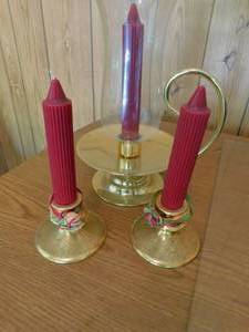 lot 8054 image: Display Candles (3 ea)