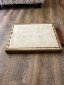 lot 2000 image: Antique Oak Drafting Table Richs Handy Drafting Table