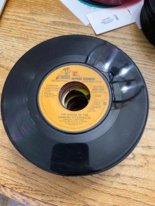 lot 2143 image: Lot a 50 vintage 45 RPM records lot five