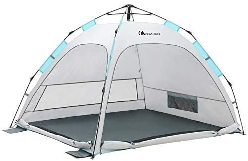 Moon Lence Beach Tent Automatic Pop Up Sun Shelter Instant Tent Compact Overstock Housewares 33 Shop Now And Save Everything Starts At 1 00 Drive Through Pick Up No Contact Load Out Equip Bid