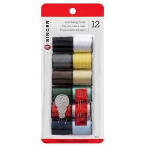 lot 909 image: Singer 12pk Thread - Assorted Colors