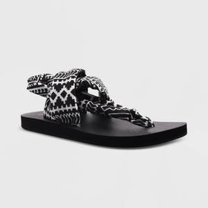 lot 916 image: Womens Tashi Yoga Sling Thong Sandals - Shade & Shore White 7