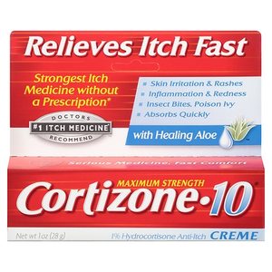 lot 950 image: 4 Packs of Cortizone 10 Anti-Itch Cr�me with Aloe 1oz