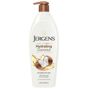 lot 964 image: Jergens Hydrating Coconut Oil-Infused Moisturizer, 26.5 fl oz