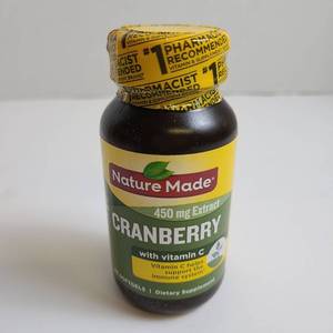 lot 991 image: Nature Made Super Strength Cranberry 450 mg Softgels - 60 Count