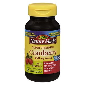 lot 993 image: Nature Made Super Strength Cranberry 450 mg Softgels - 60 Count