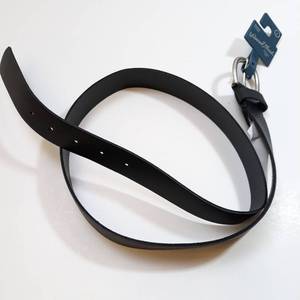 lot 1022 image: Womens Genuine Leather Jean Belt - Universal Thread Black L