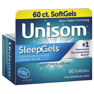 lot 1040 image: Unisom SleepGels SoftGels - 60 Count