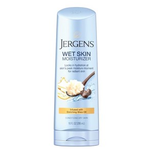 lot 1058 image: Jergens Wet Skin Shea Oil Body Lotion - 10oz