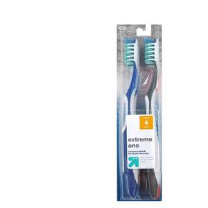 lot 1098 image: Extreme One Manual Toothbrush - 4ct - Up&Up