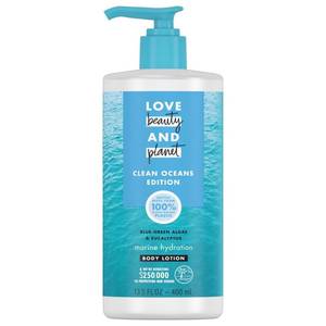 lot 2083 image: Love Beauty and Planet Algae & Eucalyptus Marine Hydration Body Lotion - 13.5 fl oz