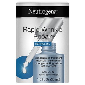 lot 2111 image: Neutrogena Rapid Wrinkle Repair Retinol Oil Serum for Dark Spots - 1.0 fl oz