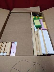 lot 7300 image: wooden doll house