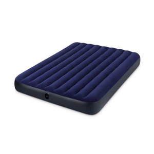 lot 7335 image: Intex 8.75 Classic Downy Inflatable Airbed Mattress, Queen