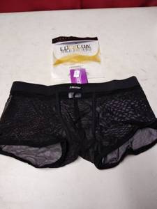 lot 7371 image: black cockon underware large