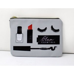 lot 7428 image: Ruby  Cash Makeup Pouch Glam Essentials