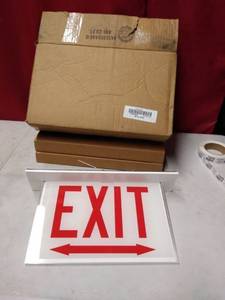 lot 7436 image: exit sign