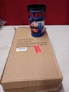 lot 7458 image: lot of super bowl Atlanta plastic cups