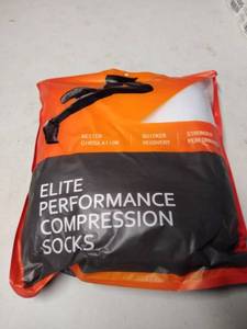 lot 7489 image: elite compression socks