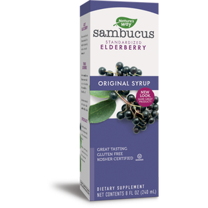 lot 7507 image: Sambucus Standardized Elderberry Original Syrup Immune Support 8 Ounces