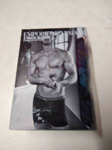lot 7520 image: emporiowarmani 3 pack boxers