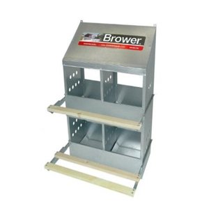 lot 1543 image: Brower 404B Poultry 4-Hole Nest