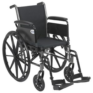 lot 1582 image: TransportWheelchairWheelchairs K3 Product Description Cruiser III,18Lt.Wt,FlipBk,1cs