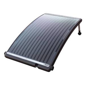 lot 1595 image: GAME SolarPRO Curve Pool Heater For Above Ground Swimming Pools Up To 30 4721